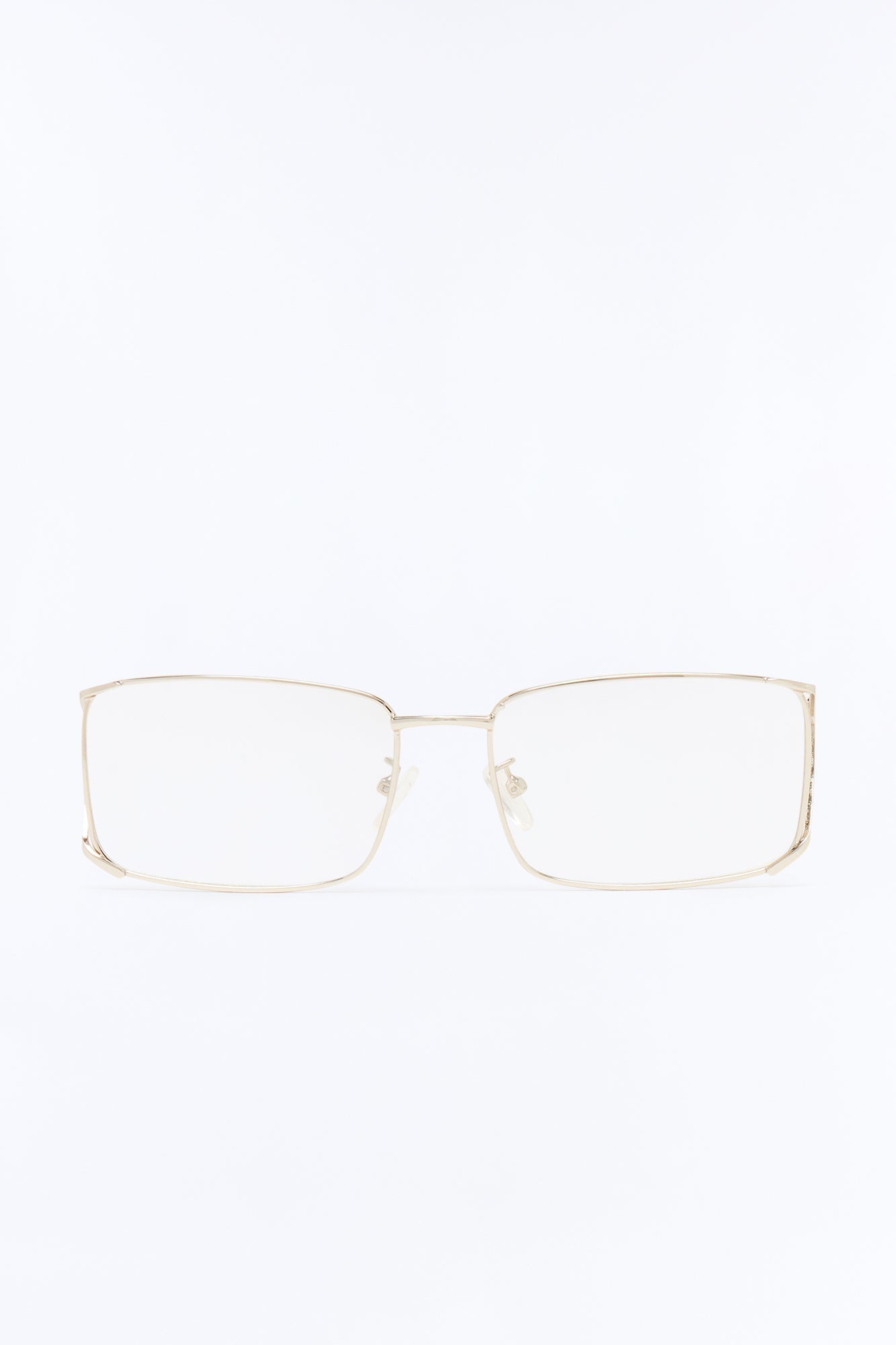 Eclipse Square Sunglasses - Silver