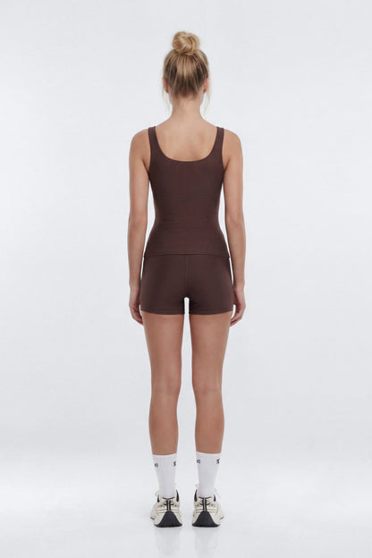 AirSculpt™ Sports Tank Top - Brown