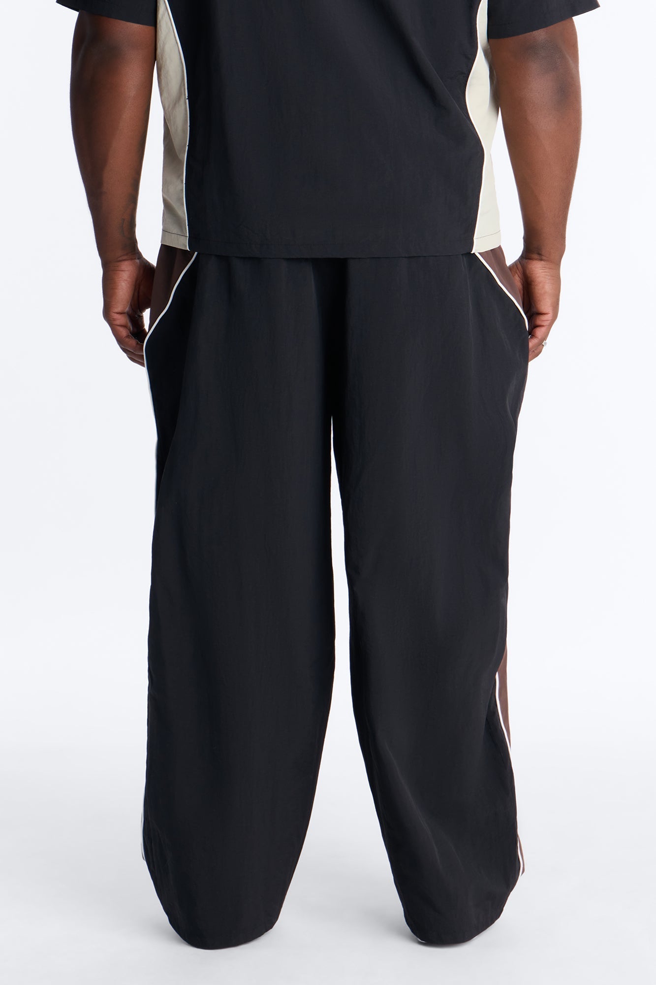 Barrel Osaka Block Pant - Black/Brown
