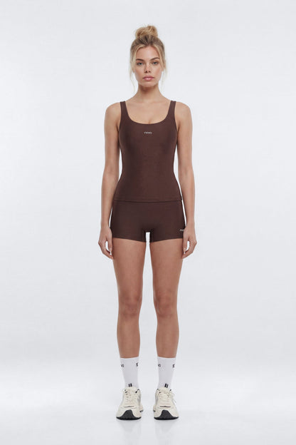 AirSculpt™ Sports Tank Top - Brown