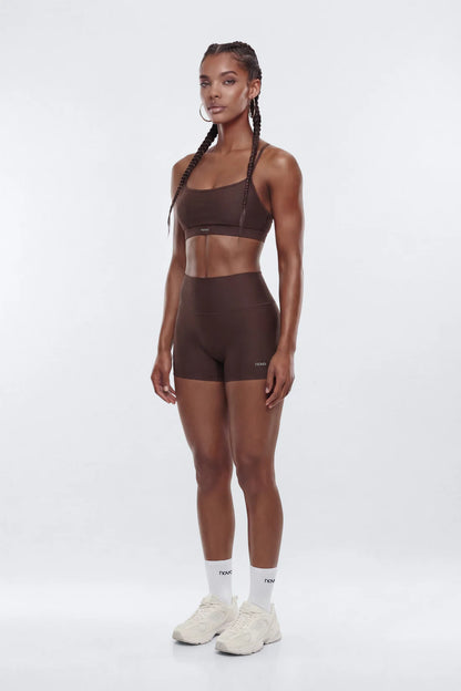 AirSculpt™ X Back Sports Bra - Brown