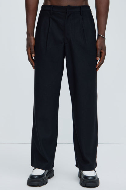Turner Relaxed Trouser Pants - Black