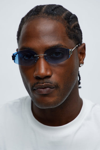 Ghosted Sunglasses - Blue