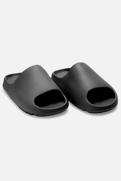 Day To Day Slip On Slides - Black