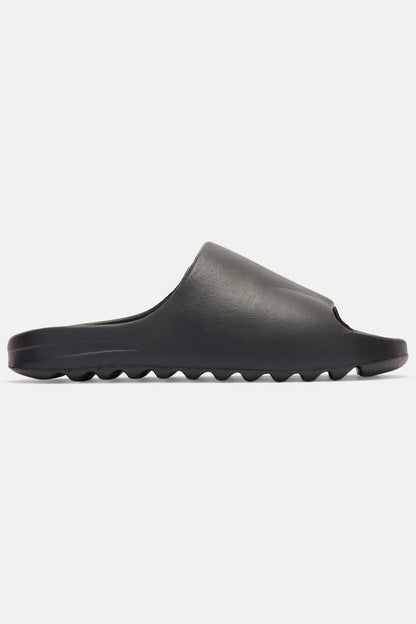 Day To Day Slip On Slides - Black