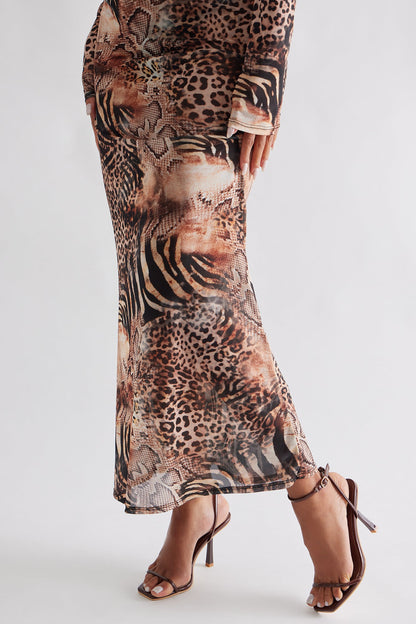 Ziva Ankle Strap Heels - Chocolate