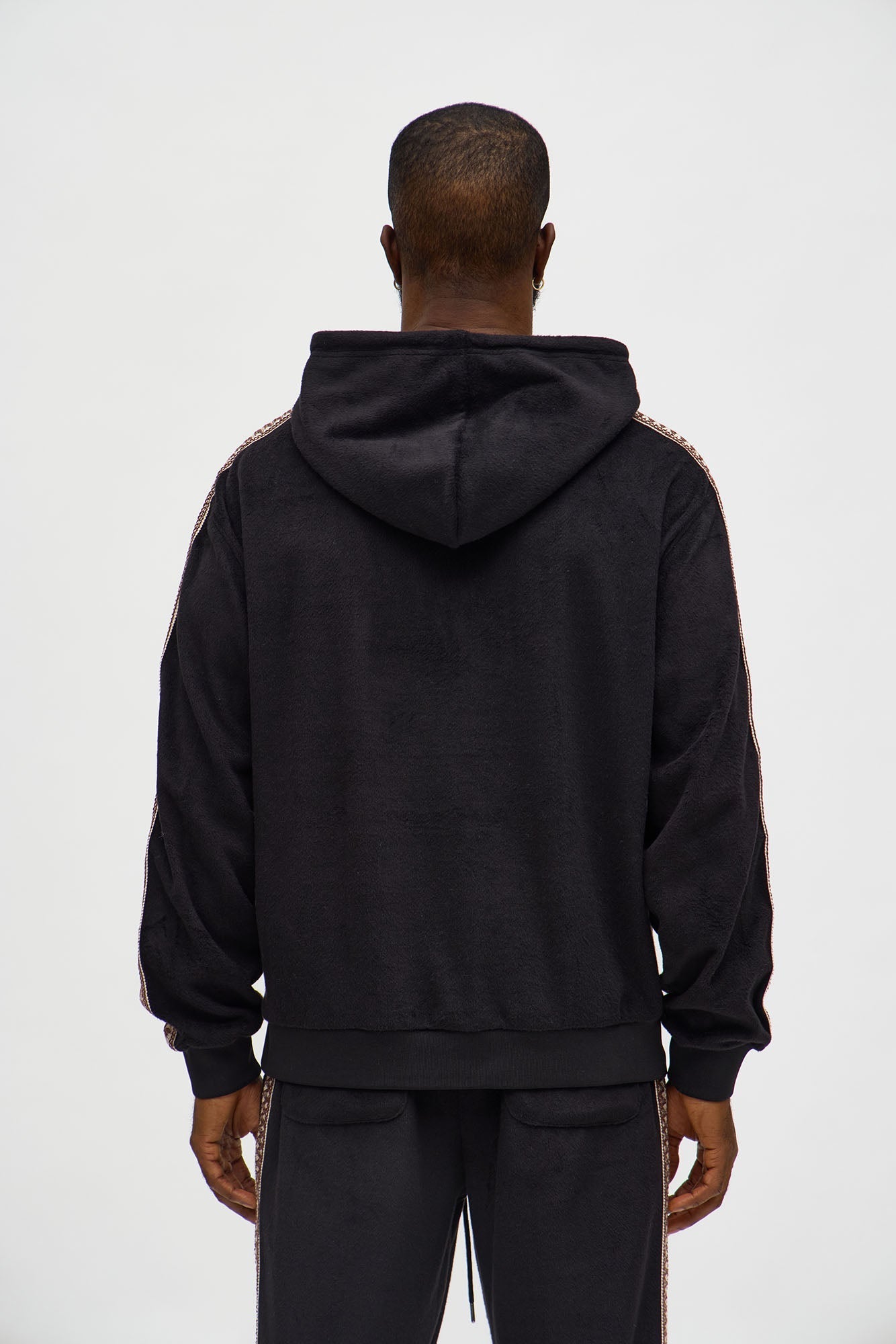 Wooley Taped Hoodie - Black