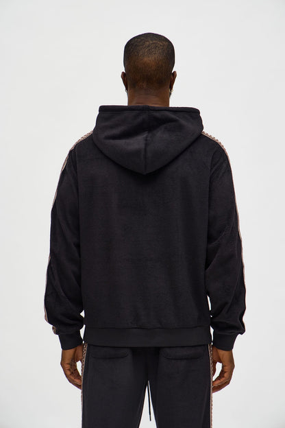 Wooley Taped Hoodie - Black