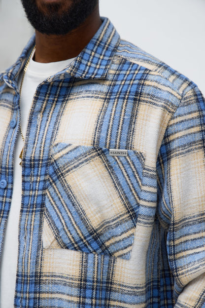 Your Monday Flannel - Blue/combo