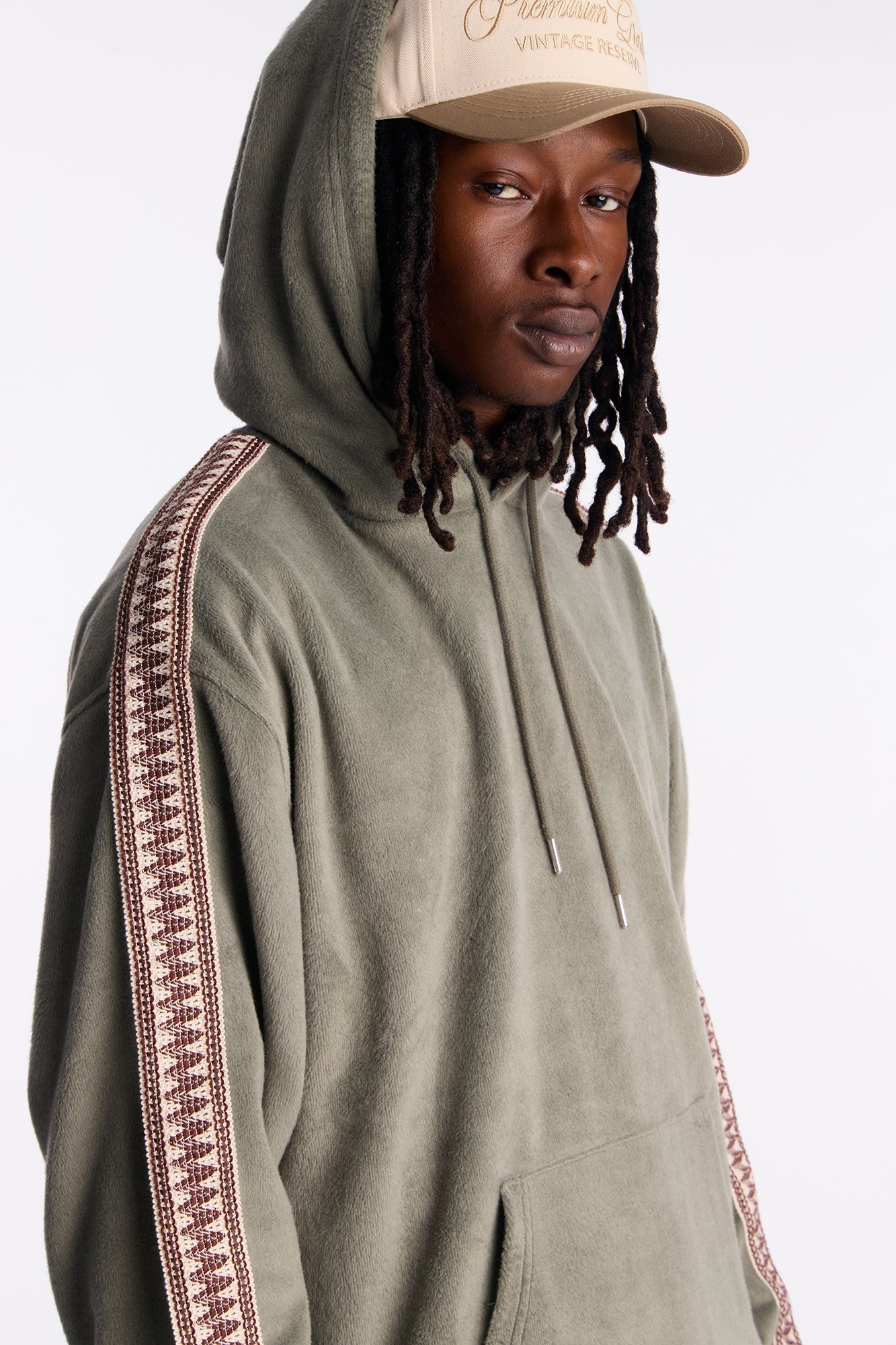 Wooley Taped Hoodie - Green