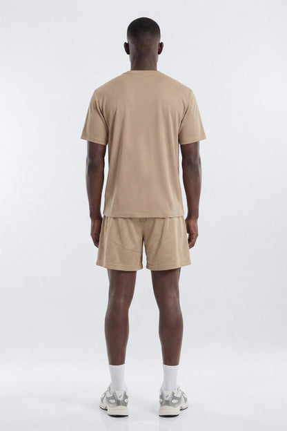 DryCore™ Crew Neck Active T-Shirt - Taupe